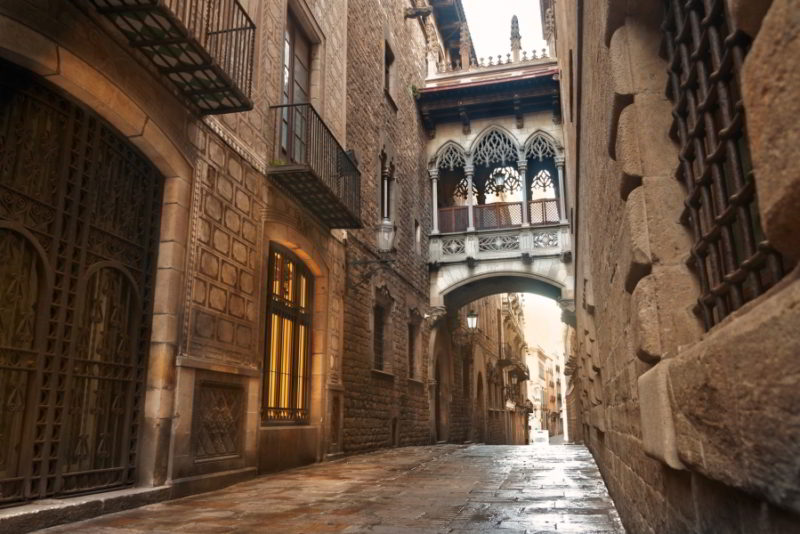 Barrio Gotico Barcellona